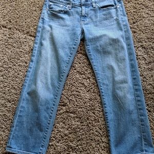 AG by Adriano Goldschmied cropped jeans